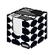 Herlitz 50040100 Zettelkasten, 700 Blatt, 9x9x9 cm, Motiv: Just Black, 1 Stück