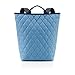 Produktbild reisenthel shopper-backpack rhombus blue - urbaner und stylischer Rucksack, Laptopfach, modernes Design