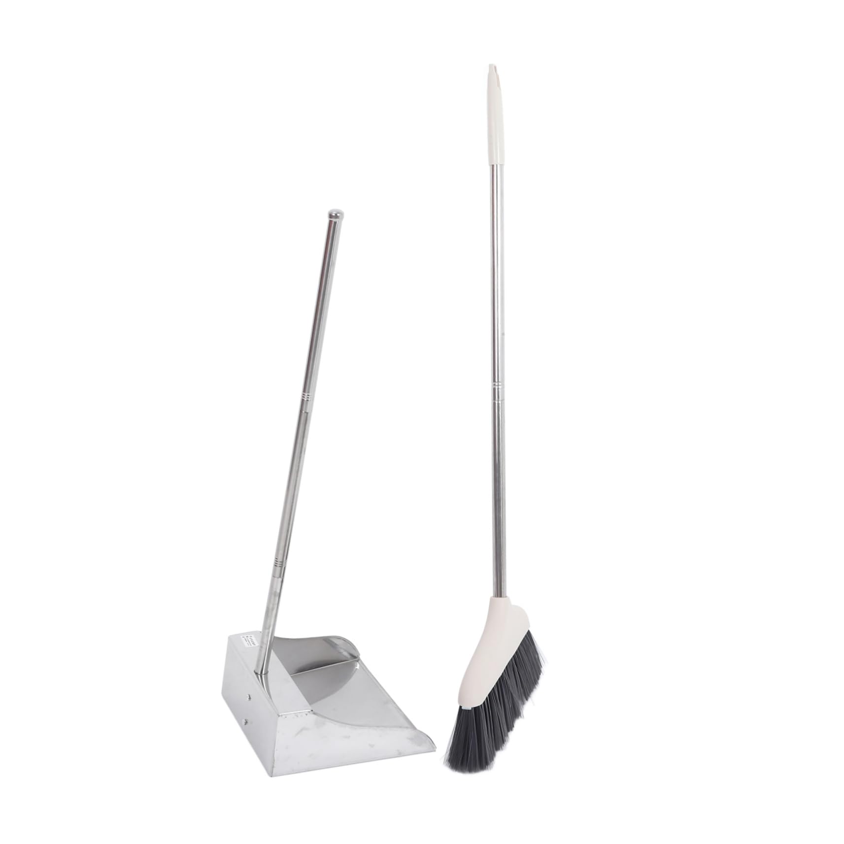 Didiseaon Indoor Broom and Dustpan Set 1 Set Standing Broom Long Handle Dustpan for Home Office Cleaning