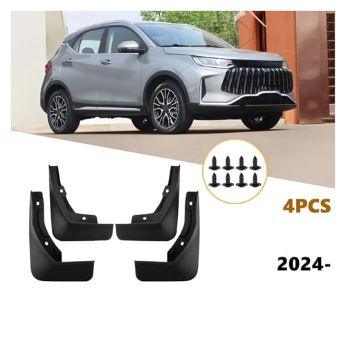 Salpicaderas para Chery X50 2024-2025 con diseño flexible resistente a impactos y agua 4