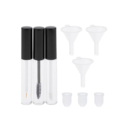 1 Unidades Vacío Mascara Tubo Vacío Delineador de Ojos Varita Lip Gloss Botella Varita Transferencia Embudos Maquillaje Viales DIY Mascara Tubo