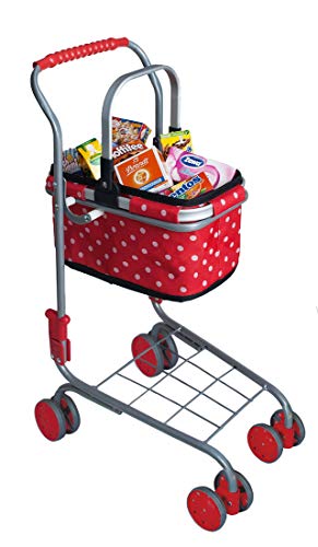 Preisvergleich Produktbild Christian Tanner 1025.1 Metalleinkaufswagen mit Tragekorb und Zubehör