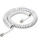 SOUTHWESTERN BELL S60067 White Handset Cord 12 Feet