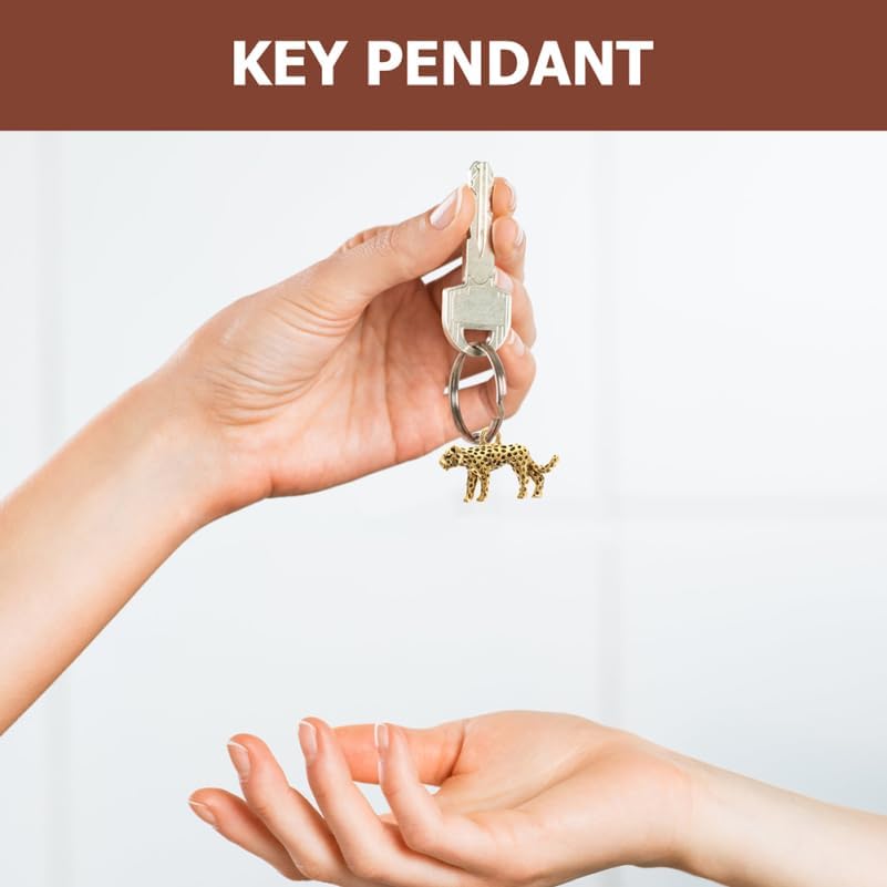 Diy Leopard Pendant Charms Animal Necklace Keychain Jewelry Making Supplies Unique Metal Leopard Charms for Bracelets Crafts Accessories - Image 5