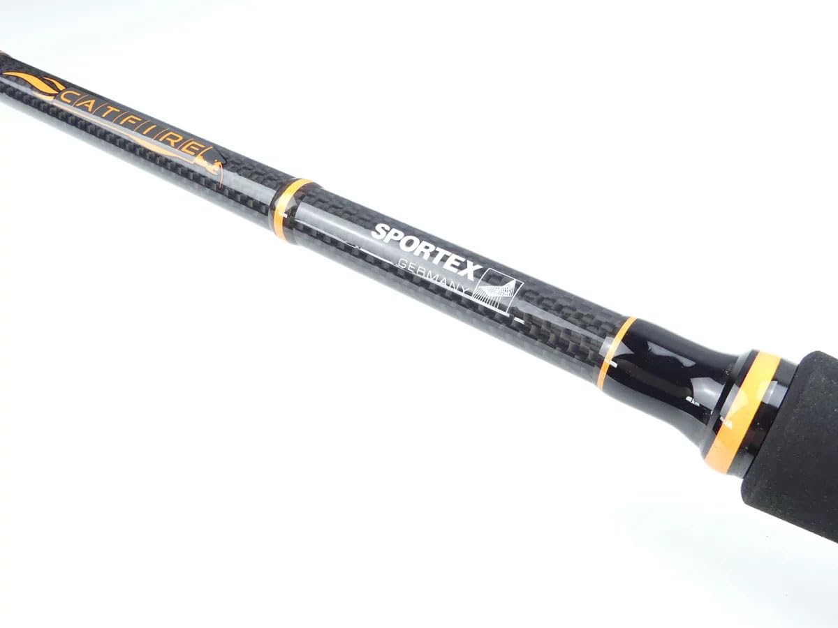 Sportex Wallerrute Welsrute Steckrute Catfire Transform CF3218 Länge 3,20m Wurfgewicht 150-300g Rute zum Welsangeln Wallerangeln