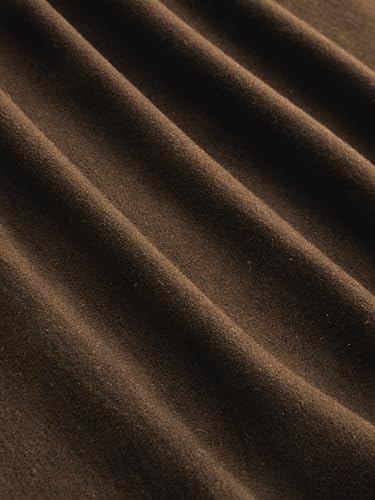 CIDER Mock Neck Tops for Women Thermal Shirts Long Sleeve Ruched Going Out Tops Basic Tee Slim Fit Fall Top2