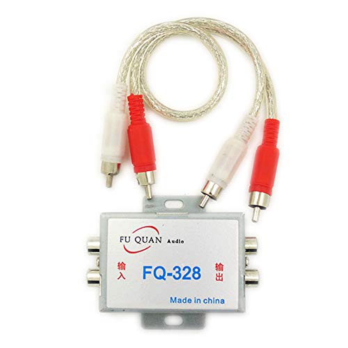 PolarLander Filtre Audio de Voiture Kit antiparasite Audio pour Filtre antibruit intérieur de Voiture