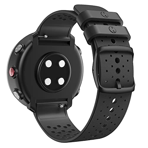 WIIKAI Replacement Strap Compatible with Polar Vantage M Silicone Replacement Watch Straps, 135 Millimeter