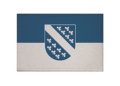 U24 Aufnäher Kassel Fahne Flagge Aufbügler Patch 9 x 6 cm