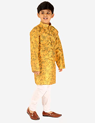 Boy's Silk Indian Kurta For Kids Boys | Traditional Wear | 1 To 16 Years | Pack Of 1 (S-172)3