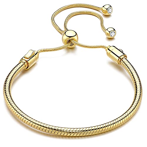 S925 Sterling Silver Snake Bracelet