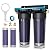 Spotless Water System for Car Wash, Deionized Water Filter with Resin, Water Deionizer for Car Washing, Portable Deionized Water System for RV, Motorcycles, No Towel Drying, +1 Exrta DI Resin Filter