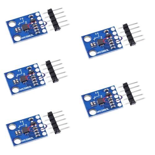 5PCS GY-273 QMC5883L 3Axis Sensor Module Compass Magnetometer