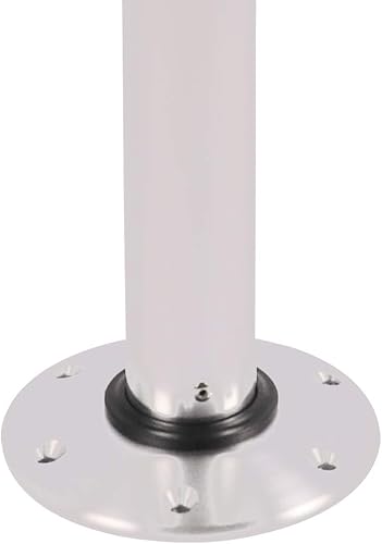 Miniatura 25 de Eapmic Soporte de pedestal de mesa, soporte de pedestal de mesa ajustable, pata y base, marco de montaje de base para patas para lancha marina,