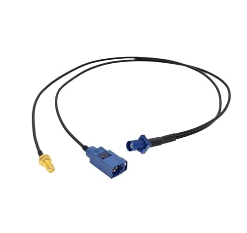 Fakra C to SMA �I�X Y �^�C�v �X�v���b�^�[ R*/F ���� RG174 �P�[�u�� �s�O�e�[�� �J�[ �i�r�Q�[�V���� G*/PS an*/tenna �����P�[�u��(Fakra C M-CF SMA F,50CM)