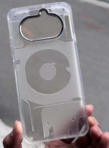 Image of NIUKIN Transparent Slim-Fit Soft Back Case for Nothing Phone 4a 5G | 360 Degree Protection | Silicon Shockproof Cover (Design 02)