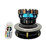 Arc Reactor MK1 Levitating 1:1 Scale Floating and Spinning LED Tech Decor,Desk Display, Unique Gift (MK1)