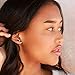 Black Tourmaline T Bar Stud Earrings in 14K Gold Fill, Handmade Earrings for Women with Gold Filled Posts and Stunning Natural Black Tourmaline Crystals (gold-filled)