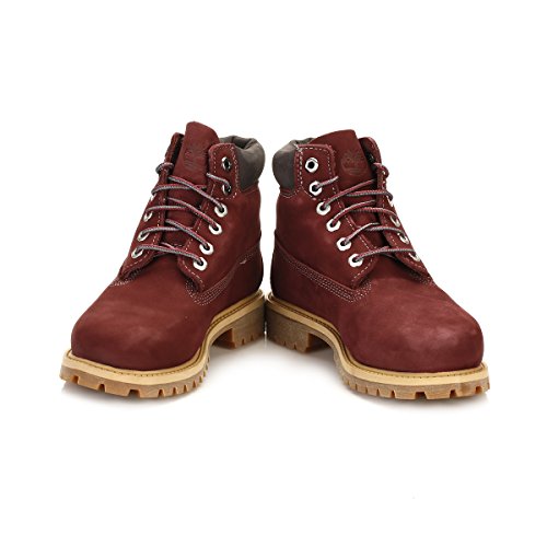 Timberland CA1AD1 Toddlers 6 Inch Premium Waterproof Boots, Color: Dark Port, Size: 3 Little Kid M4