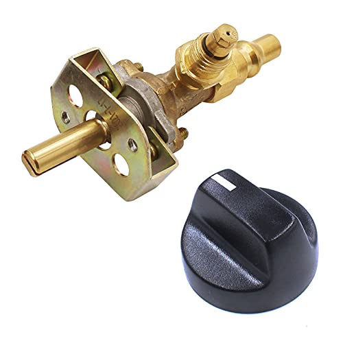 Mensi Grill Valve Replacement Part For 57274 Used For Olympian 5500 Grills With 1/4" Quick Disconnect Plug, Use For Camper Or Trailer's Propane Control Supply #TOP5