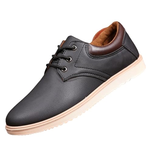 Men's Anti Slip and Waterproof Work Shoes, All Season Universal Workwear Shoes