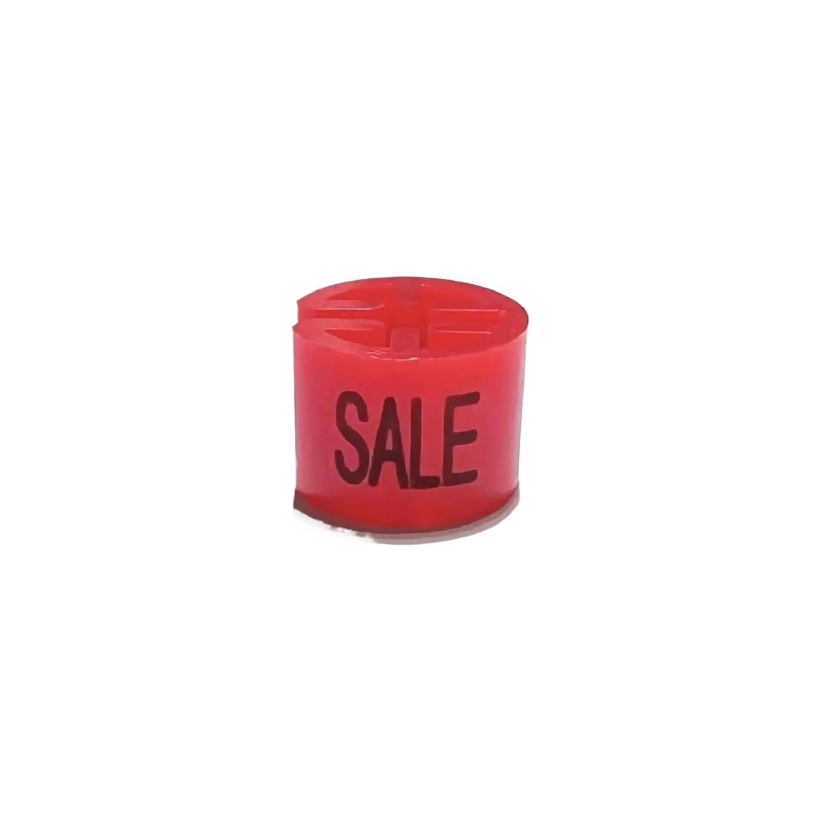Red Sale Tags 300PCS Plastic Size Labels for Clothing Store Hanger Markers