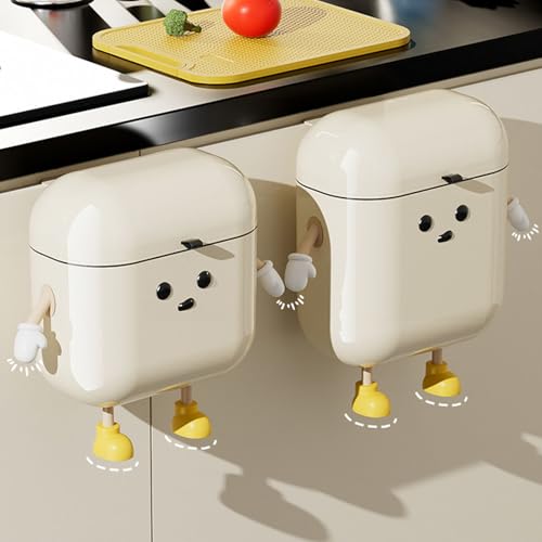 Caneca de basura para puerta de gabinete de cocina miniatura 7