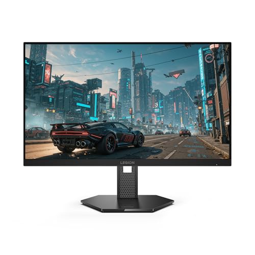 Lenovo Legion 27QD-10 Gaming Monitor - 27' QHD IPS Display - 240Hz Refresh Rate - 0.5 ms MPRT - 99% sRGB - AMD FreeSync™ Premium - Ergonomic Stand