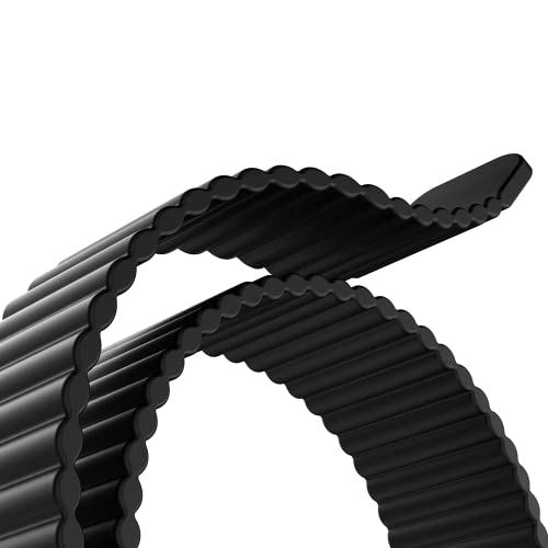 Image of HeiKe Magnetic Silicone Band for Apple Watch Band 49mm 46mm 45mm 44mm 42mm 41mm 40mm 38mm for Men Women,Sport Loop iWatch Wristband Strap for Apple Watch Ultra 3 2 1 SE Series 11 10 9 8 7 6 5 4 3 2 1
