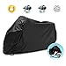 Motorrad Abdeckplane Outdoor, Wasserdicht Motorradgarage 210D Winterfest Roller Abdeckplane Motorradabdeckung Indoor Roller Abdeckplane, XXL Oxford Stoff Staubdicht Motorradplane 245 x 105 x 125cm