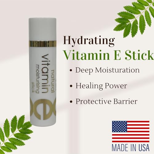 Vitamin E Lip Balm - Moisturizing Chapstick for Dry Lips
