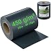 Produktbild Workinghouse 1 x 35 m PVC Sichtschutzstreifen für Doppelstabmatten 450g/m² - Zaunsichtschutz, Gartenzaun, Sichtschutz, Zaunfolie - inkl. 26 Clips/Klemmstreifen (Anthrazit)