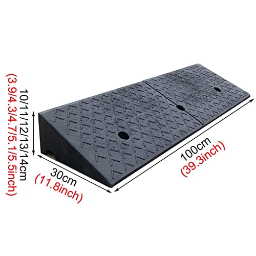 Rampa para bordillo de 100x30x11cm, resistente y portátil miniatura 7