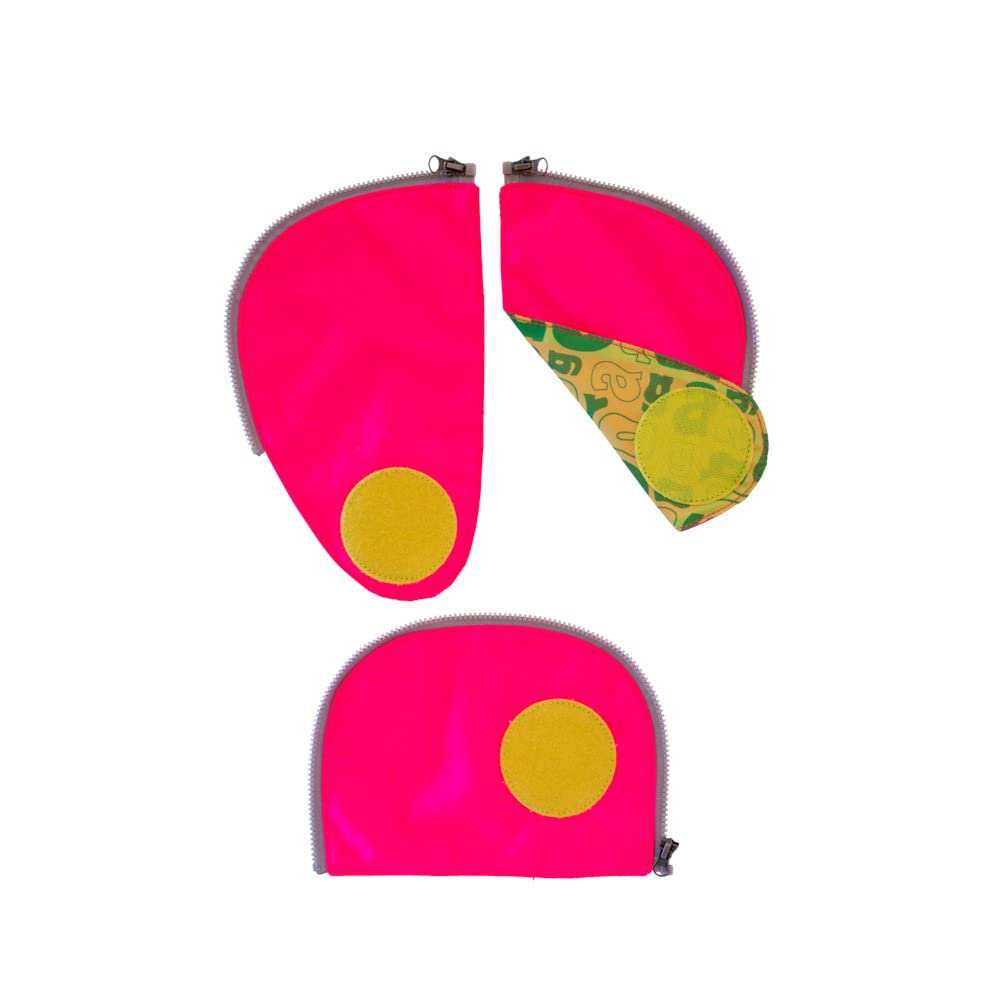 ERGOBAG Fluo Pink Children's Backpack, 23 cm, Green (Pink)