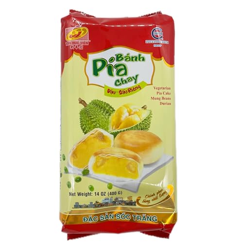 V؉ Banh Pia Chay D?u Xanh-S?u Rieng xW^AsAP[LΓ-hA V؉֘@ 400g Ⓚi xgîَq