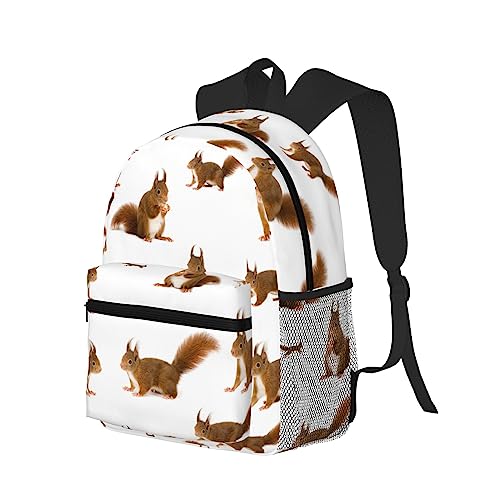 Sac à dos WURTON noir imprimé écureuil polyvalent One Size - 2