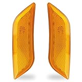 FIT LED Fender Turn Signal Indicator Amber Light For PETERBILT 567 579 587 2010-2019 Left Driver & Right Passenger Side P54-6147, P54-1212-100, P54-6147R, P54-1212-100R （F00001/F00002）