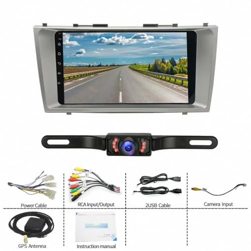 GPS táctil Toyota Camry 2007-2011 mapas Europa 7