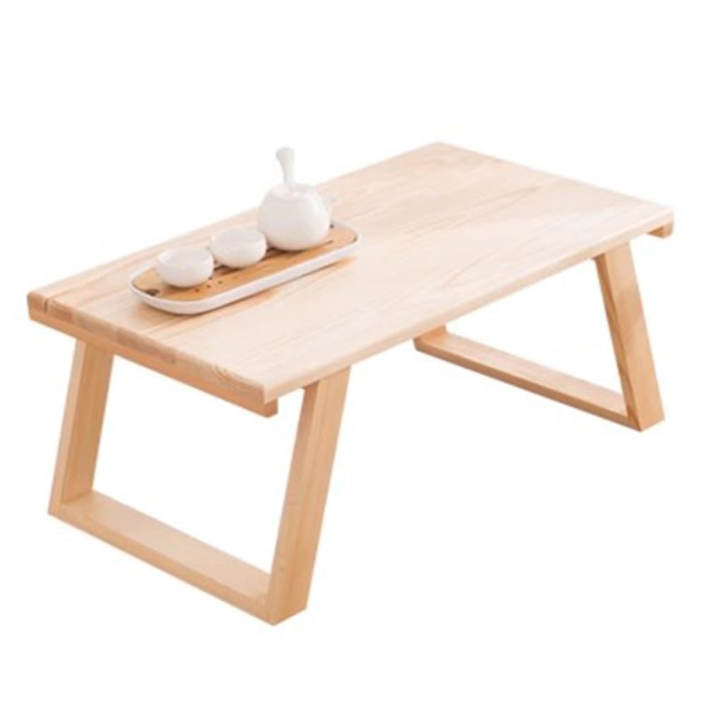 Table de sol pliante avec pieds rabattables pour salon modulable
