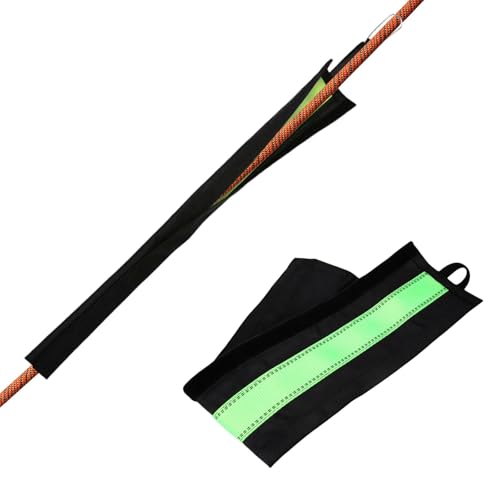 Funda para cuerda de escalada de 61 cm, protector ideal para rápel y descenso