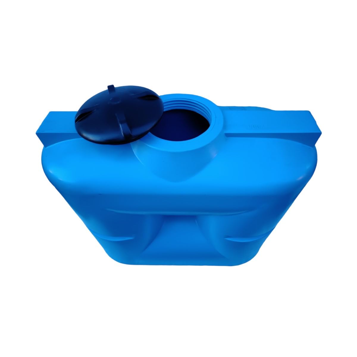 Varile Serbatoio acqua potabile da 1000 l, serbatoio da parete, filettatura interna integrata da 1", senza BPA, prodotto in EU, adatto per alimenti (blu)