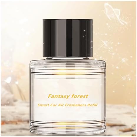 50ML Smart Car Air Fresheners Refill JK577/579 Dedicated Perfume Refill Car Diffuser Refill Can be Used for 3-5Months Made with Natural Plant Extracts (Fantasy forest)
