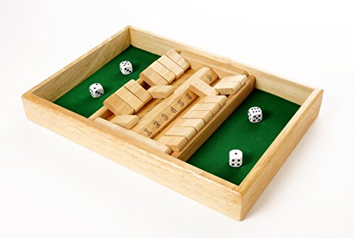 Engelhart - Shut The Box Gioco In Legno 2 Giocatori - 300410