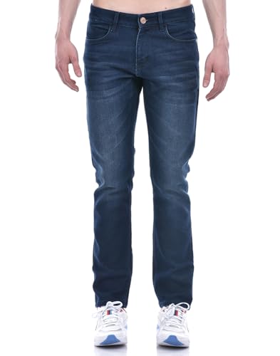 Image of Numero Uno Men's Dark Indigo Skinny Fit Sustainable Jeans
