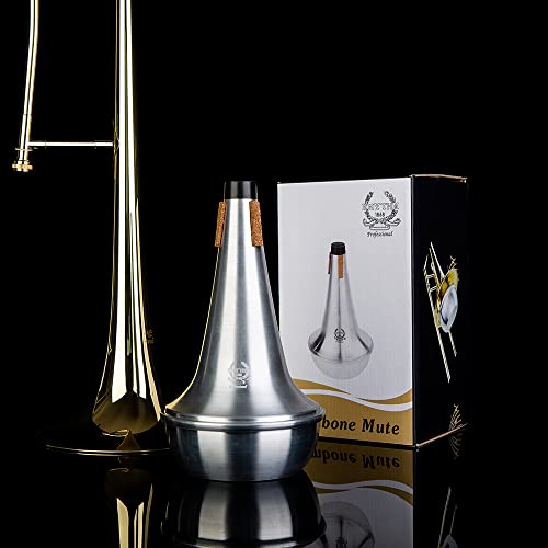 Rhythm Trombone Mute,Trombone Mute Silencer,Lightweight Aluminum Trombone Practice Mute thumb #5