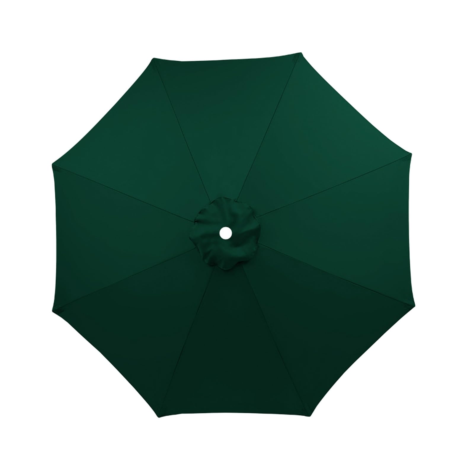 Replacement Parasol Canopy Waterproof, 200 230 250 270 300 350 CM Parasol Top Fabric Cover, AntiUV Umbrella Replacement Canopy Sunshade Cloth 6 8 Ribs, For Garden Umbrella(Green,3M/8Ribs)