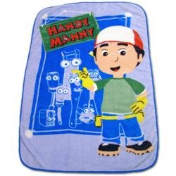 Amazon.com : Disney Baby By Crown Crafts Handy Manny Blanket : Nursery ...