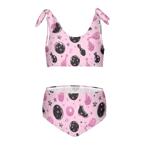 Image of Boccsty Summer Girls Swimsuits Kids Bikini Sets 2 Pcs Bathing Suit for 3T-12T
