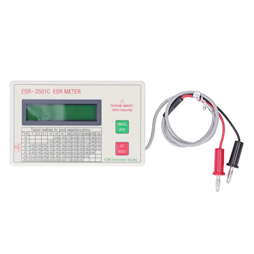 Image of Capacitor Tester, Capacitance Meter LCD Display Meter with Smart Shutdown Function