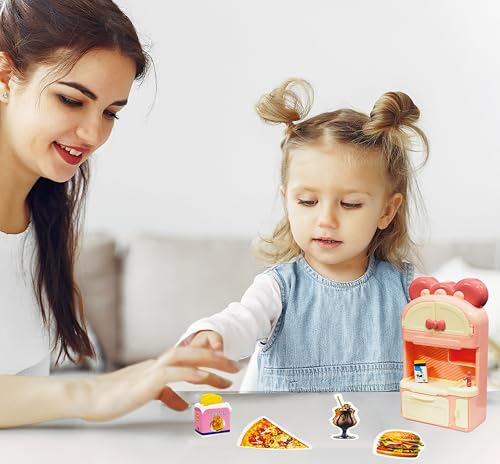 Image of VGRASSP Little Kitchen Set Toy for Kids with Simulating Small Cooking Accessories - Portable On-The-Go Pretend Play Toy for Boys and Girls - Color As Per Stock (Little Kitchen)